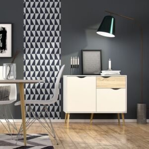 Willow Sideboard Small 1 Drawer 2 Doors - Sideboards - Home Store UK