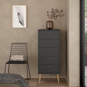 Ellen Chest 5 Drawers Chest Of Drawer Home Store UK