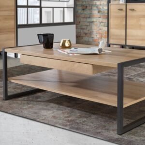 Ben Coffee Table In Riviera Oak Coffee Table Home Store UK