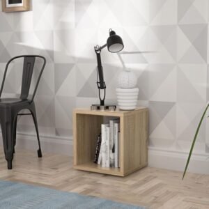 Spring Singular Storage Unit in Sonoma Oak - Storage Unit - Home Store UK