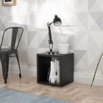Spring Singular Storage Unit in Matt Black - Storage Units - Home Store UK