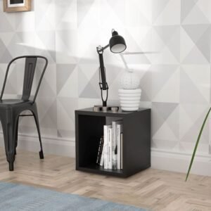 Spring Singular Storage Unit in Matt Black - Storage Units - Home Store UK