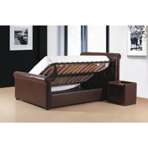 Paxton Storage PU Double Bed - Clearance - Home Store UK