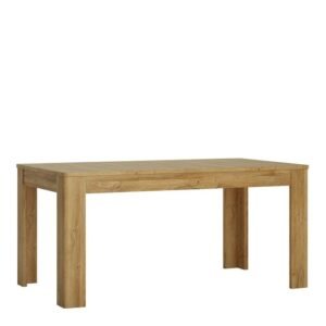 Dawn Extending Dining Table 160-200cm in Grandson Oak Marble Dining Table Home Store UK