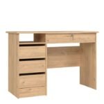 Lilly 4 Drawer Desk Handleless Drawer -Desk - Home Store UK