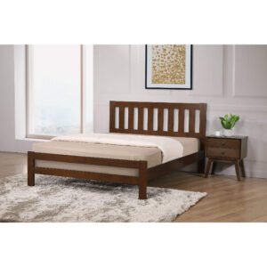 Kenton Double Bed Solid Hardwood Rustic Oak - Clearance - Home Store UK