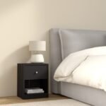 Norton Bedside 1 Drawer Bedside Cabinet Home Store UK