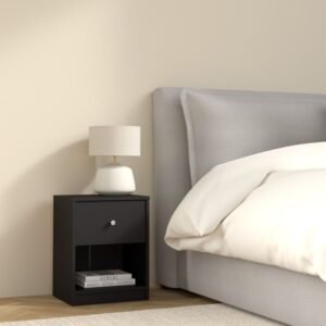 Norton Bedside 1 Drawer Bedside Cabinet Home Store UK