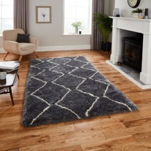 Morocco 3742 Grey/Cream - Rugs - Home Store UK