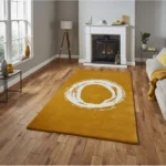 Elements EL1095 Ochre - Rugs - Home Store UK