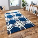 Hong Kong 9238 Ivory/Navy - Rugs - Home Store UK