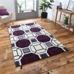 Hong Kong 9238 Ivory/Purple - Rugs - Home Store UK