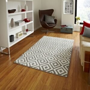 Matrix MT 89 Grey/White - Rugs - Home Store UK
