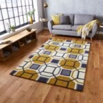 Hong Kong 9238 Ivory/Yellow - Rugs - Home Store UK