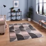 Pembroke HB33 Grey/Rose - Rugs - Home Store UK
