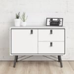 Stevens Sideboard with 1 Door 2 Drawers - Sideboards - Home Store UK