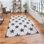 Santa Monica 48648 White/Black - Rugs - Home Store UK