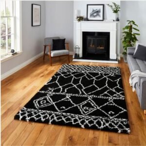 Scandi Berber G276 Black/White - Rugs - Home Store UK