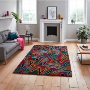Royal Nomadic A641 Dark Multi - Rugs - Home Store UK