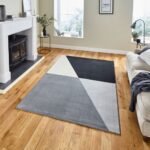 Vancouver 18487 Grey/Black - Rugs - Home Store UK