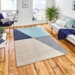 Vancouver 18487 Grey/Blue - Rugs - Home Store UK