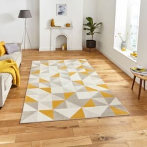 Vancouver 18214 Beige/Yellow - Rugs - Home Store UK