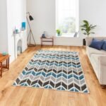 Matrix MT24 Grey/Blue - Rugs - Home Store UK