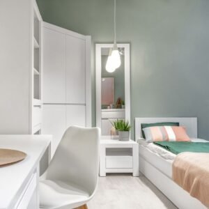 Walker 1 Drawer Bedside Table in Alpine White Bedside Home Store UK