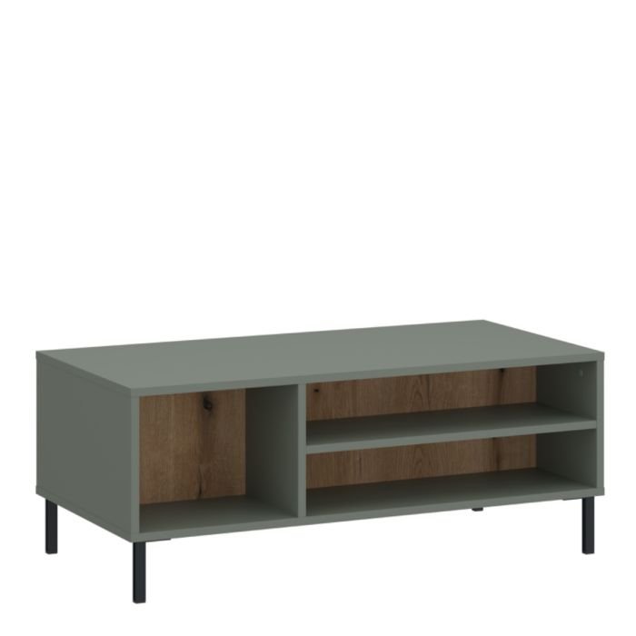 Perth Coffee Table in GreenOak. - Left Side - Coffee Tables - Home Store UK.