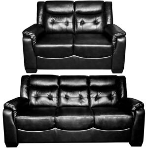 VICTORIA 3+2 LEATHER AIRE SOFA SET
